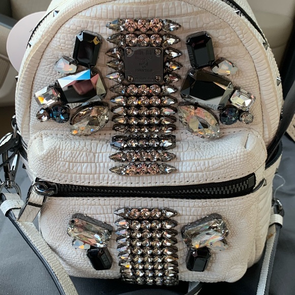 MCM Swarovski Crystal Croc X-Mini Bebe Boo RARE - Picture 4 of 8